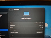 Macbook M1 16/256 srebrny