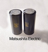 2x 10000uF/69V AUDIO Matsushita Electric  wylut. POMIARY