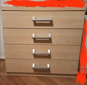 Komoda, szafa, szafka, z szufladami