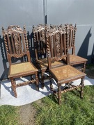 Krzesła,krzesło neorenesansowe z XIX wieku