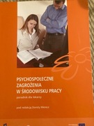 Psychospołeczne zagrożenia w środowiu.prac Merecz 