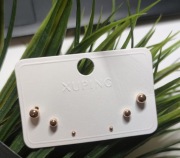 Zestaw kolczyków – sztyftów Xuping. Nowe.