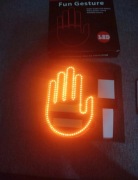 Lampa dłoń led nowa