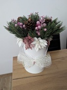 Stroik bożonarodzeniowy, Flowerbox swiateczny