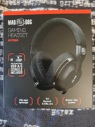 Słuchawki NAUSZNE   MAD DOG GH750K - NOWE - KOMPLET