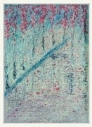 Oryginalny autorski obraz akrylowy "Obrazek z drogą w tytule" z cert.