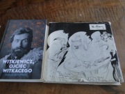 WITKIEWICZ OJCIEC WITKACEGO, WITKACY, WIERSZE I RYSUNKI, DWIE KSIĄŻKI