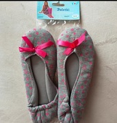 YO! NOWE baleriny,baletki,kapcie z antypoślizgowa podeszwa,r. 30/31