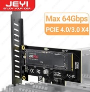 Karta rozszerzeń adapter dysku SSD M.2 Nvme PCIE  x4 + radiator do dysku