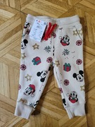 Spodnie dresowe reserved 74 metka świeta disney 