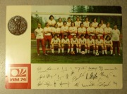 Pocztówka POLSKA REPREZENTACJA  PIŁKARSKA RFN-1974