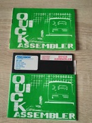 Atari xe xl Quick Assembler QA i książeczka dyskietka oryginalna LK AVALON
