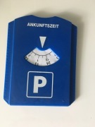 Tarcza zegar parkingowy drapak do szyb