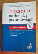Egzamin na doradcę podatkowego - Pytania otwarte VII Wydanie