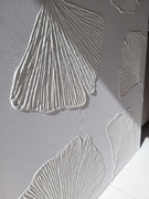 Obraz strukturalny - Lebazi_art - liście 100x120cm