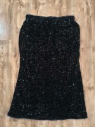 Cekinowa spódnica maxi SHEIN 3XL