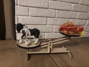 Waga kreatywna drewniana zabawka dla dziecka