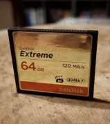 Sandisk Extreme 64GB CompactFlash UDMA7 CF