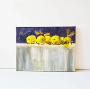 Oryginalny Obraz Olejny "Martwa natura z owocami"