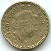 Destrukt 1 funt 2001 r 