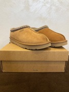 NOWE UGG Tasman Chestnut – Kultowe, Ciepłe Kapcie na Platformie + Pudełko
