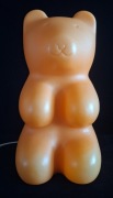 Lampka miś HARIBO, firma HEICO, vintage, loft, lata 80/90 pomarańczowy