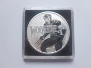 Srebrna moneta Tuvalu Marvel WOLVERINE 2021 1 oz .9999 Perth Mint Łódź