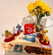 Kolekcja Disney audiobajki 6 figurek 6 książeczek głośnik z kartą pakiecie