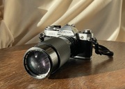 Canon AE-1 + obiektyw Canon FD 70-210mm f/4