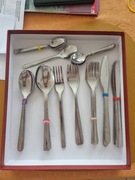 Nóże widelce łyżki łyżeczki Gerlach Ikea Italian Look Nivella Inox