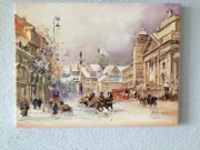 Obraz olejny  30x40cm Warszawa