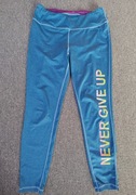 Legginsy sportowe Never give up sport