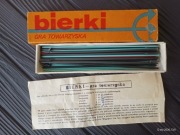 BIERKI gra towarzyska BIERKI Plastyk zabawka PRL jak NOWE