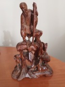 Rzeżba drewniana chinskiego pasterza