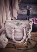 Torebka handmade ze sznurka poliestrowego