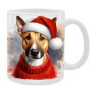 KUBEK Z PSEM Bulterier - IDEALNY PREZENT, PERSONALIZACJA,24H WYS