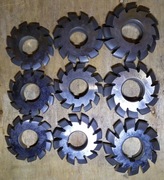 Frezy modułowe krążkowe calowe 3/8" 1/2" 5/8" HSS 