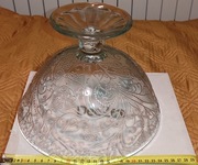 Patera, misa na owoce szkło PRL