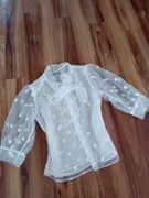 Piękna bluzka ZARA R. M wyprzedaż z szafy za ułamek ceny jak NOWA