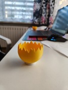 Doniczka na rzeżuche, skorupka jajka.WYDRUK 3D