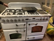 FALCON solidna kuchnia STYL RETRO 110 BIAŁA 3 piekarniki GWARANCJA