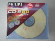 płyty CD-R Philips wysoka jakość audio fabryczny kpl. 20szt.