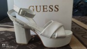 damskie białe czółenka  GUESS roz. 37 / 23,5 cm