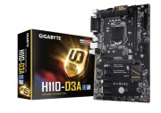 Płyta główna ATX Gigabyte GA-H110-D3A używana stal bardzo dobry