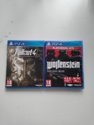 PS4 Fallout 4 + Wolfenstein The New Order
