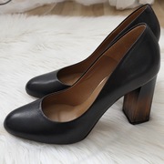 Oryginalne eleganckie damskie czółenka Neścior ozdobny obcas rozmiar 39