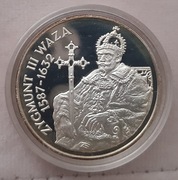 10zł - ZYGMUNT III WAZA - 1998r.