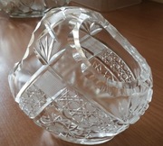 Kryształ PRL, koszyk kryształowy