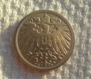 Niemcy Cesarstwo Wilhelm II 10 pfennig fenigów 1900 D München Bawaria KM#12