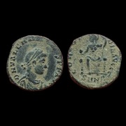 moneta Rzymska - Konstancjusz II GLORIA EXERCITVS 337-361r